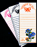 Things To Do Notepad for Sorority